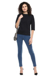 Laser Strip Duster Casual Top - MODA ELEMENTI