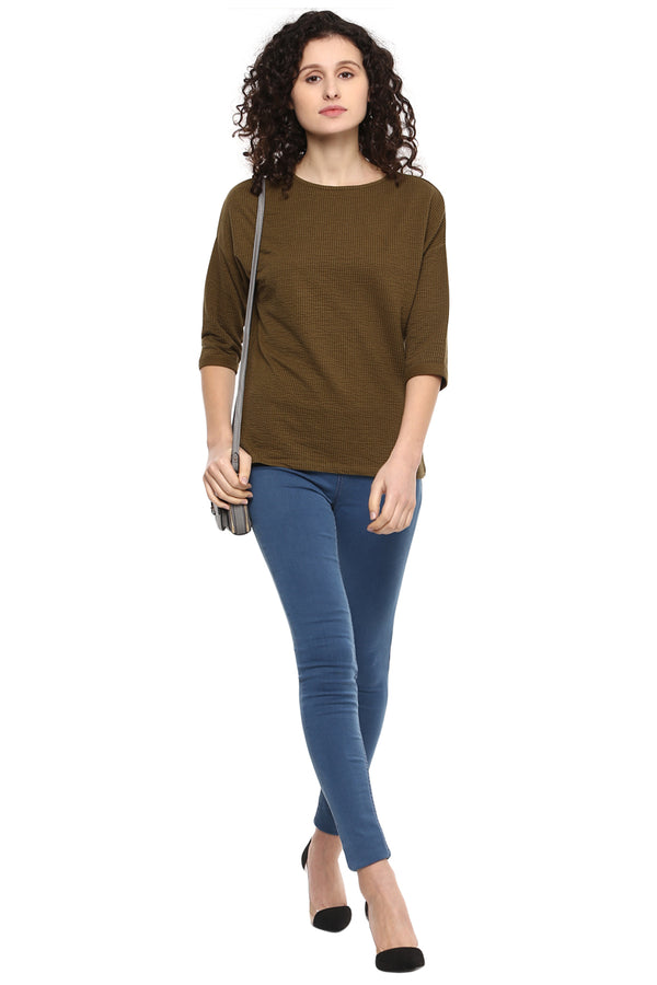 Laser Strip Duster Casual Top - MODA ELEMENTI