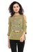 Cold Shoulder Printed Premium Top - MODA ELEMENTI