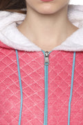 Full Sleeve Zipper Hooded Sweatshirt