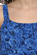 Floral Tassel A-Line Midi Dress - MODA ELEMENTI