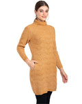 Moda Elementi Knitted sweaters pullover styles Camel