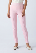 Women's Blush Pink Slim Fit Pull-On Jegging