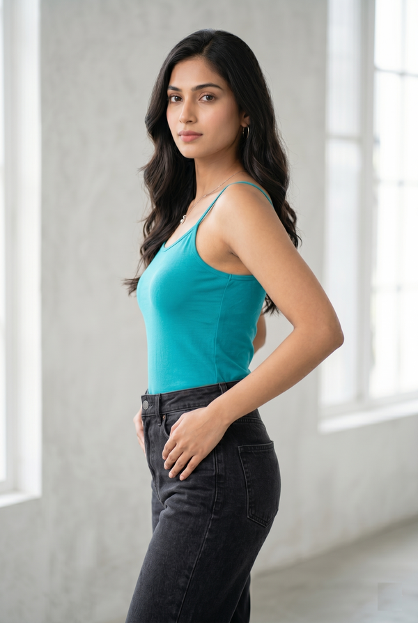 Womens's Soft Stretch Camisole Top