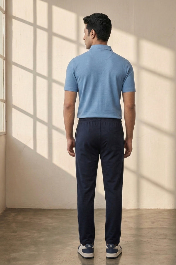 Mens Sky Blue Summer Track Set