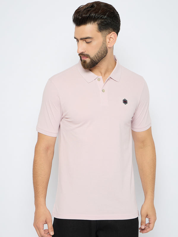 Men's Classic Gray Lilac Polo T-Shirt