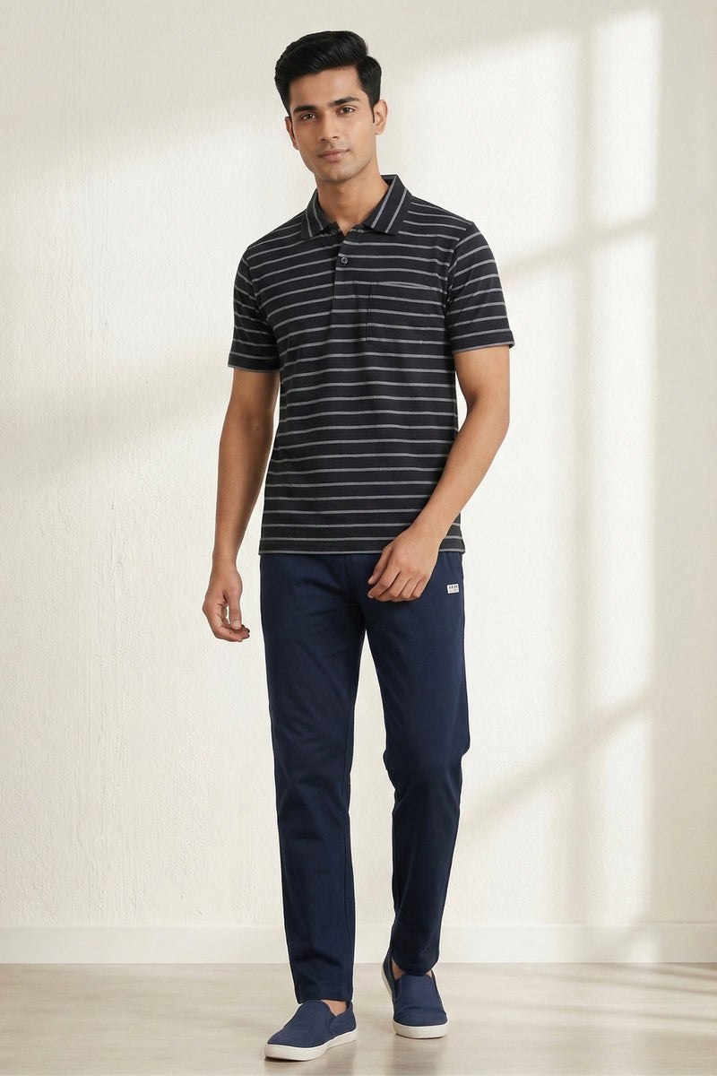Mens Stripe Summer Track Set