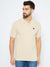 Men's Classic Perfectly Pale Color Polo T-Shirt