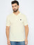 Men's Classic Off-White Polo T-Shirt