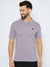 Men's Classic Purple Ash Polo T-Shirt
