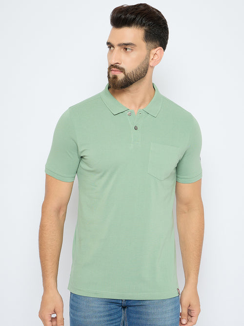 Axmann Men's Classic Basil Polo T-Shirt