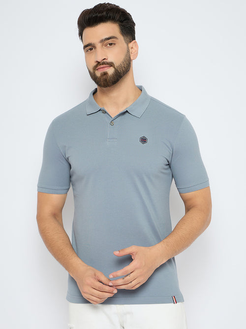 Men's Classic Northern Droplet Color Polo T-Shirt