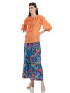Tie up Solid color Top