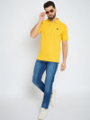 Men's Classic Mineral Yellow Polo T-Shirt
