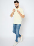 Men's Classic Off-White Polo T-Shirt