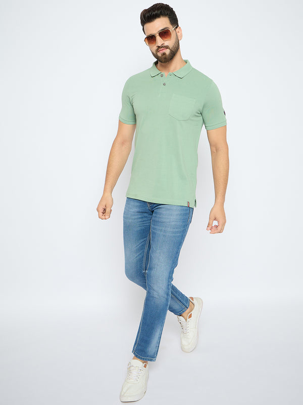 Axmann Men's Classic Basil Polo T-Shirt