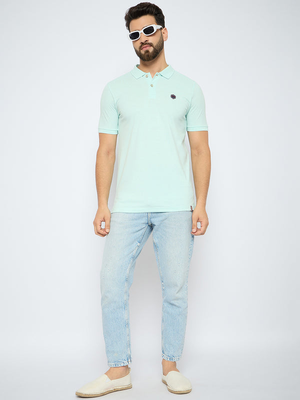 Men's Classic Sky Light Polo T-Shirt