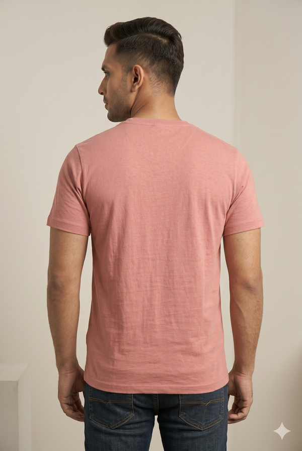Men's Graphic Print Crew Neck T-Shirt