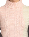 Moda Elementi Knitted sweaters pullover styles Pink