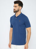 Men's Classic Teal Color Polo T-Shirt