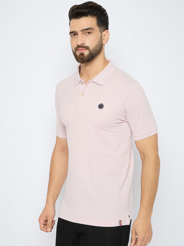 Men's Classic Gray Lilac Polo T-Shirt