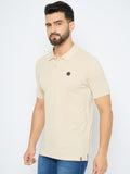 Men's Classic Perfectly Pale Color Polo T-Shirt