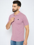 Men's Classic Elderberry Color Polo T-Shirt