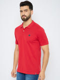 Men's Classic Urban Red Polo T-Shirt