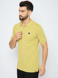 Men's Classic Leek Green  Polo T-Shirt