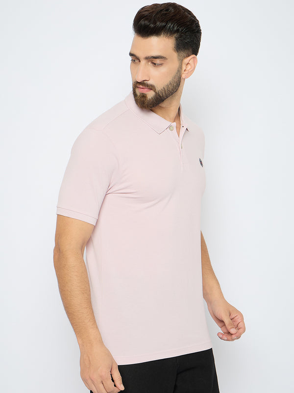 Men's Classic Gray Lilac Polo T-Shirt