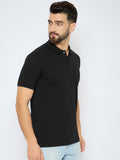 Axmann Men's Classic Black Polo T-Shirt with Chest Pocket