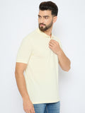 Men's Classic Off-White Polo T-Shirt