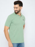 Men's Classic Egg Shell Blue Color Polo T-Shirt