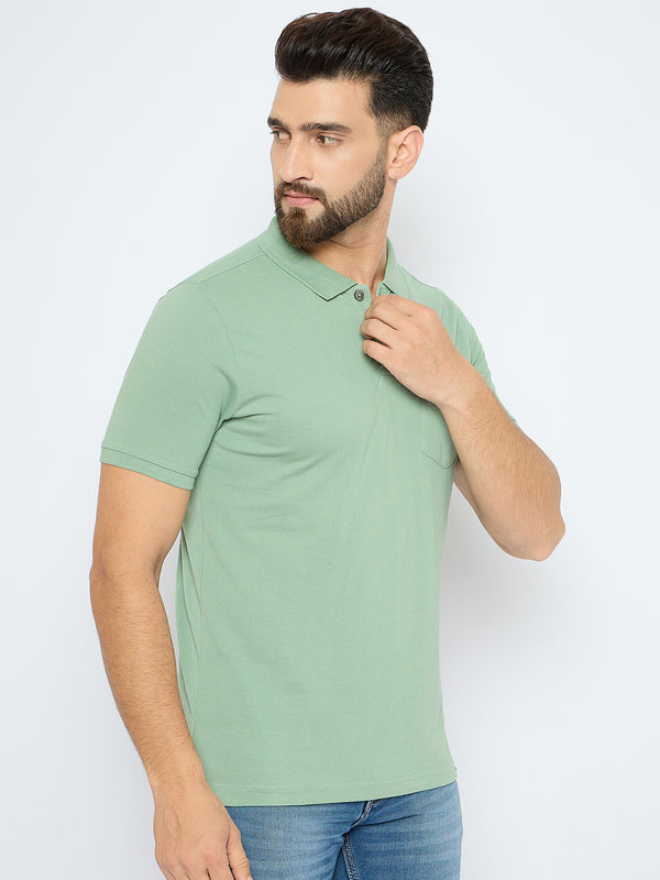 Axmann Men's Classic Basil Polo T-Shirt