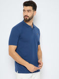Men's Classic Teal Color Polo T-Shirt