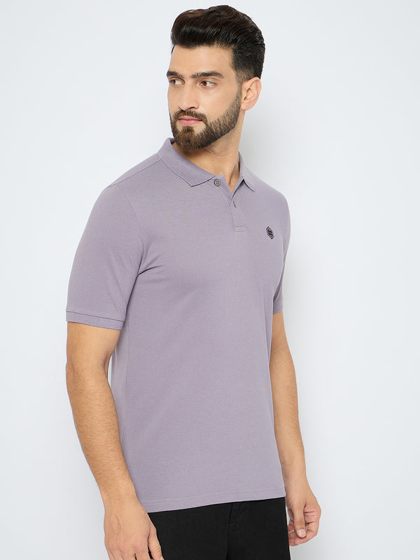 Men's Classic Purple Ash Polo T-Shirt