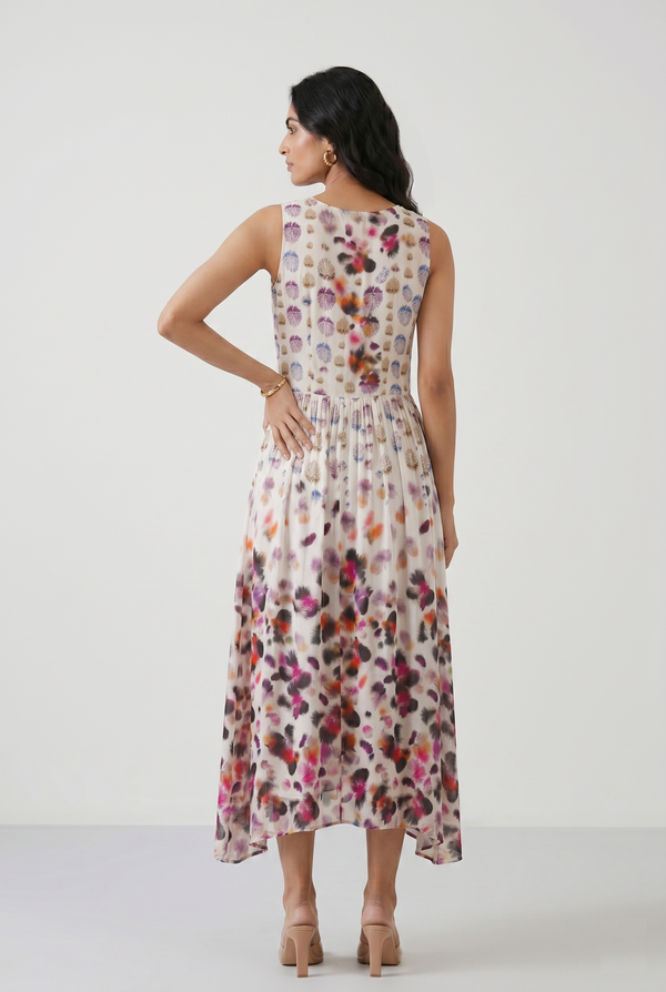 Blossom Breeze Printed Maxi Dress