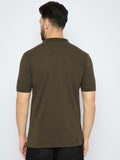 Men's Classic Dark Olive Polo T-Shirt