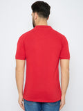 Men's Classic Urban Red Polo T-Shirt