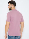 Men's Classic Elderberry Color Polo T-Shirt