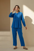 Royal Azure Minimal Co-ord Set