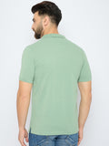 Men's Classic Egg Shell Blue Color Polo T-Shirt
