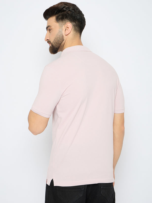 Men's Classic Gray Lilac Polo T-Shirt