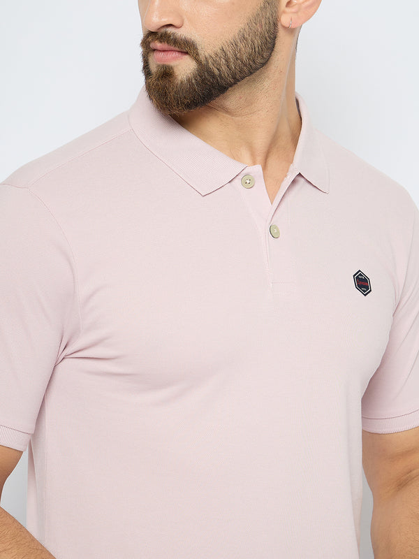 Men's Classic Gray Lilac Polo T-Shirt