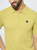 Men's Classic Leek Green  Polo T-Shirt