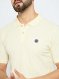 Men's Classic Off-White Polo T-Shirt