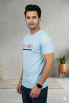 Men's Graphic Print Crew Neck T-Shirt