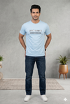 Men's Graphic Print Crew Neck T-Shirt