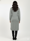 Moda Elementi Textured Long Knit Cardigan