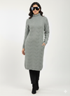 Moda Elementi Textured Long Knit Cardigan